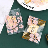 100pcs Nougat Hot Seal Bags Cookie Candy Mooncake Packaging