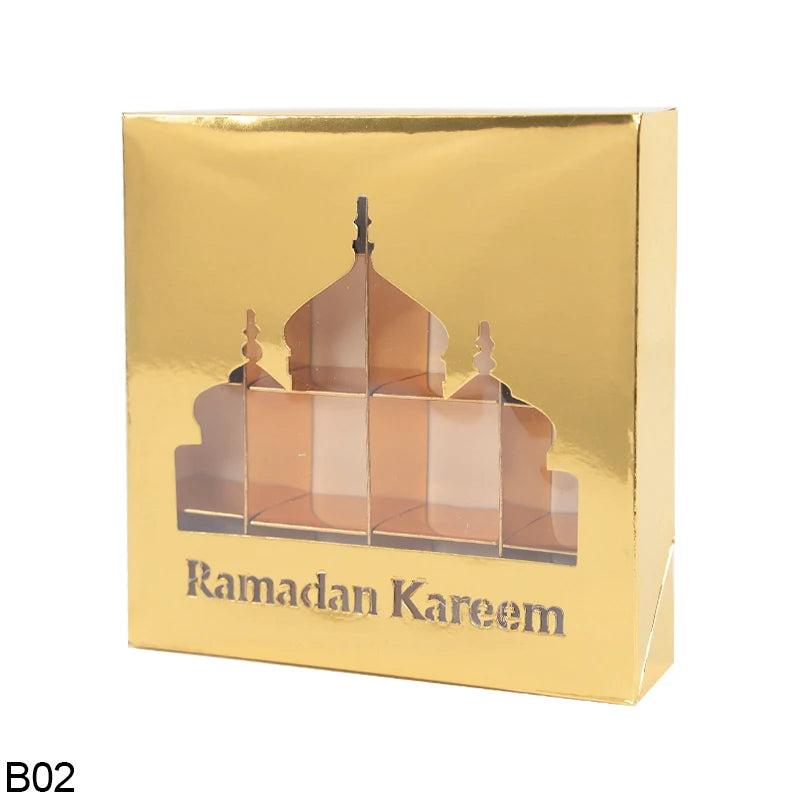 Eid Mubarak Chocolate Candy Box for Ramadan Kareem Favors