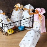10PCS New Year Christmas Gift Bag for Candy Cookies Packaging