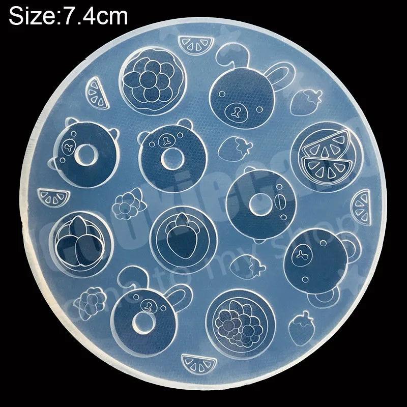 Mini Cake Ice Cream Sushi Silicone UV Epoxy Resin Mold