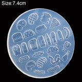 Mini Cake Ice Cream Sushi Silicone UV Epoxy Resin Mold