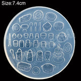 Mini Cake Ice Cream Sushi Silicone UV Epoxy Resin Mold