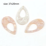 10pcs Acetic Acid Charms Resin Pendant for DIY Jewelry Making