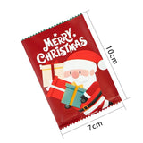 100pcs Santa Cookie Hot Seal Bags Christmas Party Decoration