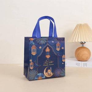4Pcs Ramadan Gift Bags Candy Cookie Packaging Eid Mubarak Party Supplies