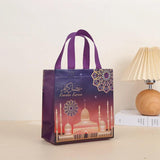 4Pcs Ramadan Gift Bags Candy Cookie Packaging Eid Mubarak Party Supplies