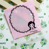 100Pcs Clear Plastic Cookie Packaging Bags Party Supplies Wedding Decoration