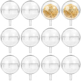 10Pcs Clear Acrylic Chocolate Truffle Candy Box Holder