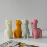 Alpaca Silicone Candle Mold for Aromatherapy Gypsum Candle Making