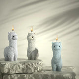 Alpaca Silicone Candle Mold for Aromatherapy Gypsum Candle Making
