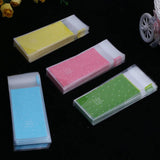 100pcs 5*10+3cm Plastic Cookie Packaging Cupcake Wrapper Bags Opp Self Adhesive