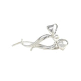 Alloy Bow Hair Claws Ponytail Buckle Retro Bun Hair Clip Hairpin Women Barrettes