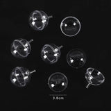 10Pcs Clear Mini Chocolate Box Holder Plastic Truffle Candy Packaging