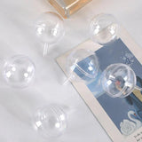 10Pcs Clear Mini Chocolate Box Holder Plastic Truffle Candy Packaging