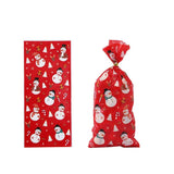 Merry Christmas Candy Cookie Bag Xmas Gift Packaging Bags