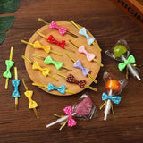 Candy Pastry Tie Wire Wrapping Thread Bow Seal Cake Cookies Baking Bags