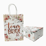 4Pcs Rose Team Bride Gift Bags Bachelorette Hen Party Wedding Decoration