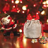 10pcs Velvet Christmas Candy Bag Goodies Halloween Gift Packaging
