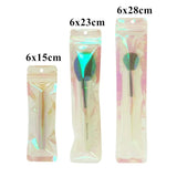 100pcs Hologram Zip Lock Bags for Makeup Cosmetics