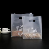 50Pcs Thank You Plastic Gift Bags Christmas Wedding Candy Wrapping Bags