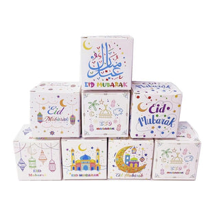 EID Mubarak Gift Boxes Ramadan Candy Packing Bags