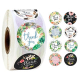 500 Thank You Packaging Stickers for Candy Bags