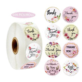 500 Thank You Packaging Stickers for Candy Bags
