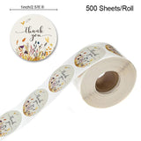 500 Thank You Packaging Stickers for Candy Bags