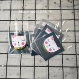 100pcs Cartoon Plastic Bag Party Favors Cookie Candy Gift Bags