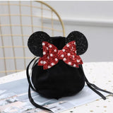 5 Velvet Cloth Drawstring Bags Party Favor Gift Bags