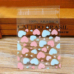 Candy Bag Cookie Package Ornament Gift Bags Opp Clear Pocket Wedding