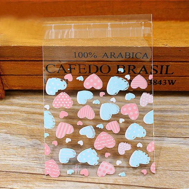Candy Bag Cookie Package Ornament Gift Bags Opp Clear Pocket Wedding