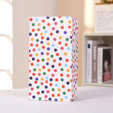 10 Pcs Rainbow Dot Stripe Paper Bags Wedding Party Favor DIY Candy Birthday