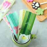 50Pcs Cartoon Lollipop Packaging Flower Fruit Printed Plastic Bag