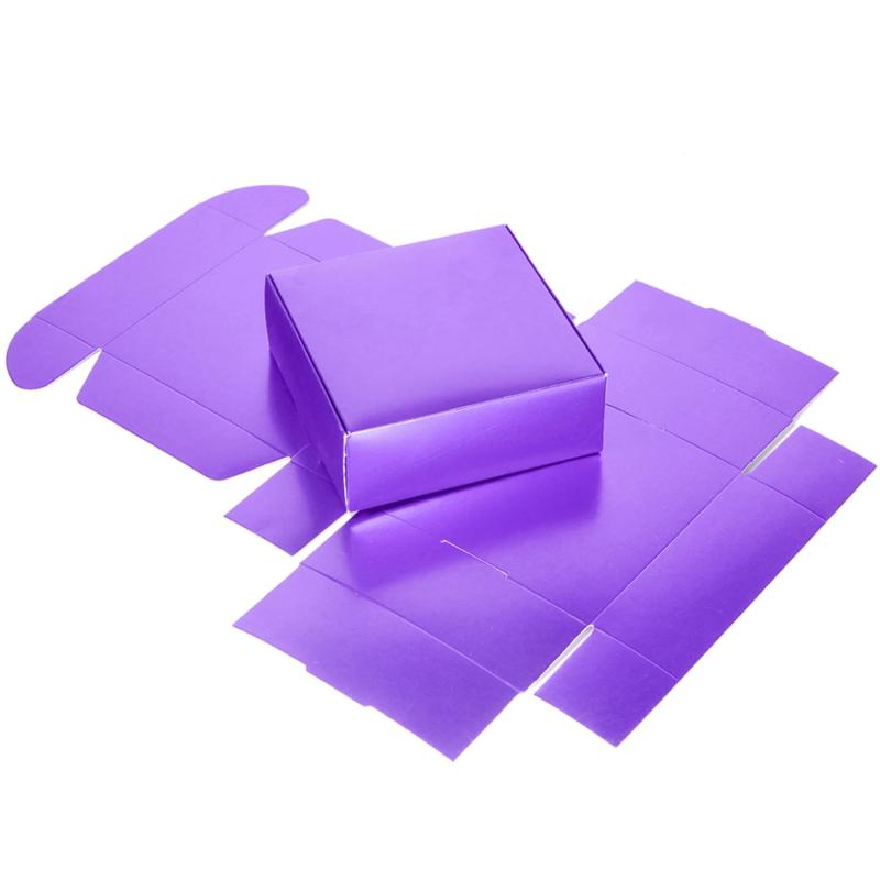 Purple Carton Box Soap Box