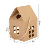 5pcs EID Mubarak Gift Boxes House Shape Chocolate Candy Cookie Packaging Box