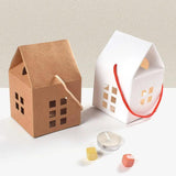 5pcs EID Mubarak Gift Boxes House Shape Chocolate Candy Cookie Packaging Box