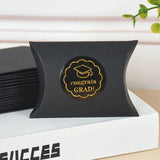 Graduation Pillow Candy Box with Cap Sticker Chocolate Gift Box