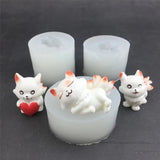 Nine Tailed Foxes Silicone Molds for DIY Craft Supplies
