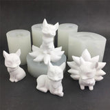 Nine Tailed Foxes Silicone Molds for DIY Craft Supplies