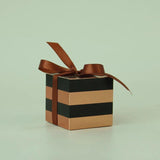 10Pcs Pink Laser Cut Christmas Party Favor Boxes for Wedding Birthday