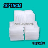 10*15cm 50Pcs Bubble Protective Bag Wrap Craft Bubble Mailer B