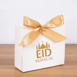 5Pcs Eid Mubarak Cookie Candy Box Party Supplies