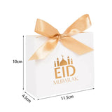 5Pcs Eid Mubarak Cookie Candy Box Party Supplies