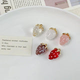 Resin Pearl Eardrop Pendant DIY Necklace Earring Charms
