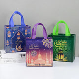 4pcs Eid Mubarak Nonwoven Gift Bags Ramadan Kareem Cookie Candy Packaging