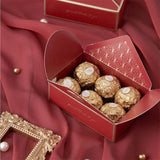 10Pcs Envelope Shape Wedding Box Chocolate Cookie Cracker Box