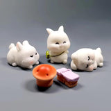 Simulation Rabbits Easter Decoration Small Bunny Fairy Garden Figurines