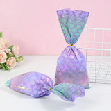 Little Mermaid Party Gift Bags Mermaid Tail Favors Candy Packing Bag