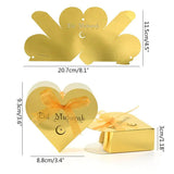 10pcs Eid Mubarak Candy Boxes Ramadan Gift Packaging